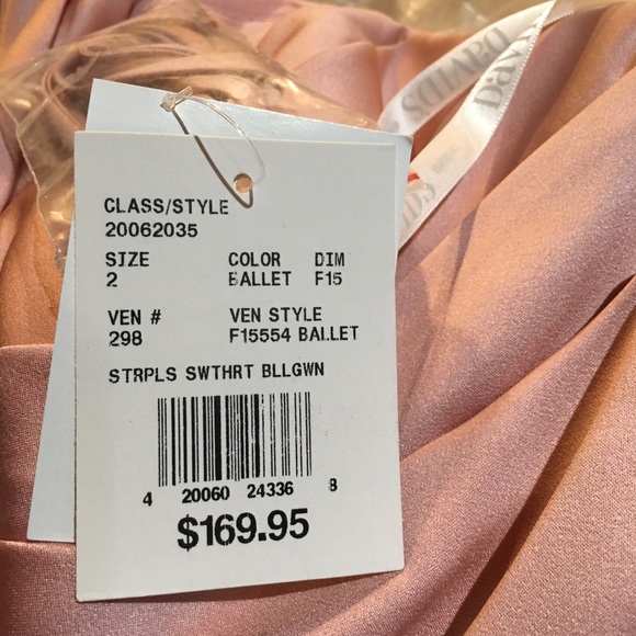 Blush Bridesmaid Dress - Picture 2 of 5